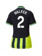 Manchester City Kyle Walker #2 Bortedrakt Dame 2024-25 Korte ermer